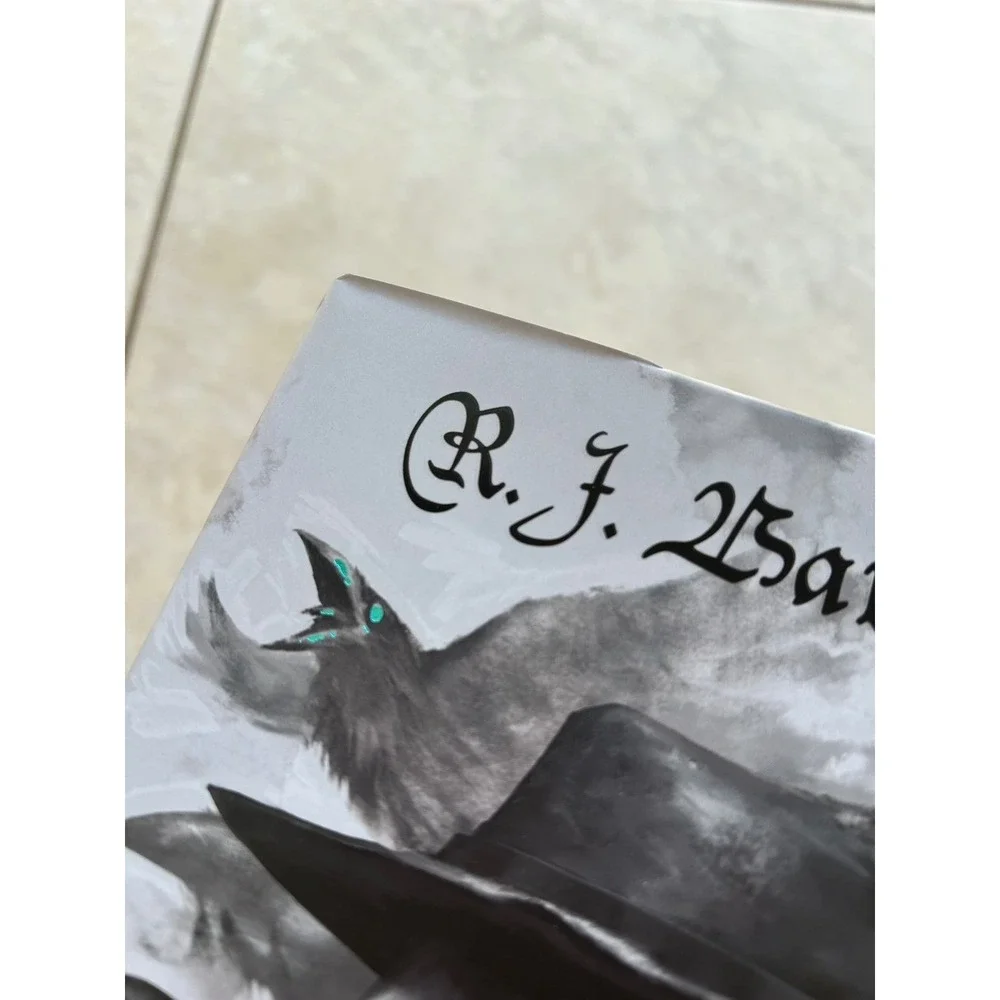 Mortedant's Peril R.J. Barker FairyLoot Exclusive Signed Edition Sprayed Edges